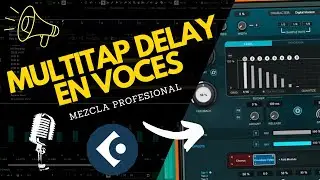 Como utilizar Multitap Delay en Voces 🎤 CUBASE PRO 13