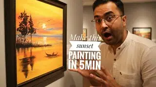 Magical Lemon Sunset with Kids' Pastels 🌅 | Easy Soft Pastel Art