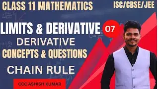 Class 11 maths limits and derivative chain rule isc cbse jee mains