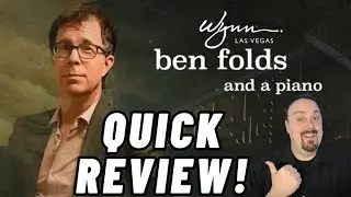 Ben Folds LIVE! (and a piano) at Wynn Las Vegas! August 9th, 2025