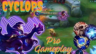 Cycleops Best gameplay. killng hero Cyclops Build  top  1 Gameplay Mlbb