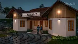 Proposed 3D Design &ndash; N.S.S. Karayogam Office Renovation | Vazhuvady, Mavelikara | COSMIC DEVELOPERS