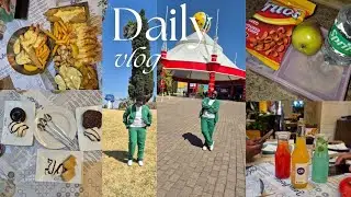 Vlog| Min Grocery haul || school lunch box ideas || Ocean Basket || Lunch Date ||