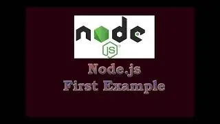 Run First Node.js Program