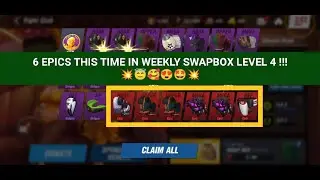 BOXING STAR |🤩6 EPIC GEARS WITH SWAPBOX LVL 4 THIS WEDNESDAY🤩 | NO SKIP LEAGUE 10 FIGHTS | PART - 92