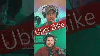 Uber bike  #podcast #standupcomedy #comedy #funny #uber #bike #food