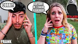 UNO ST4LK3R  LA INSEGUE MENTRE CORRE...SCHERZO! *TROPPO SPAVENTATO*