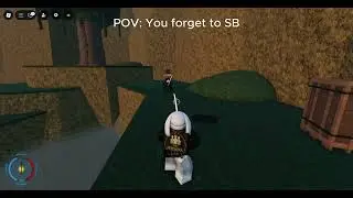 I forgot to Swing Block #roblox #sabershowdown