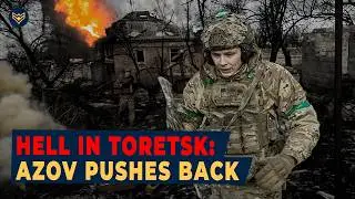 Clearing Operations Near TORETSK: First-Person Combat View by AZOV Recon Troops