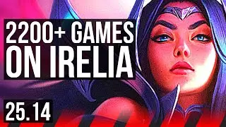IRELIA vs AATROX (TOP) | 2200+ games, 6/1/3 | KR Grandmaster | 25.14