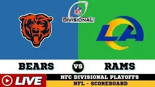 🔴LIVE : Los Angeles Rams Vs Chicago Bears | SCOREBOARD | NFL | Jan 19 2026