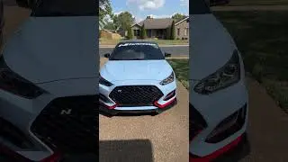 2022 Hyundai Veloster N New Roof & Pillar Wrap