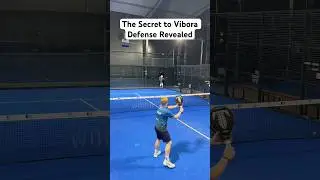 𝐓𝐡𝐞 𝐒𝐞𝐜𝐫𝐞𝐭 𝐭𝐨 𝐕𝐢𝐛𝐨𝐫𝐚 𝐃𝐞𝐟𝐞𝐧𝐬𝐞 𝐑𝐞𝐯𝐞𝐚𝐥𝐞𝐝 ✅🎾 #padel #tips