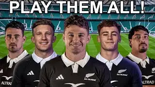 My ALL BLACKS Side To Face ENGLAND! (New Zealand vs England 2025)