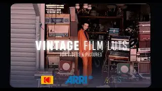Pop Art LUT Showcase -  Creative 80's Film LUTs Pack | Before & After