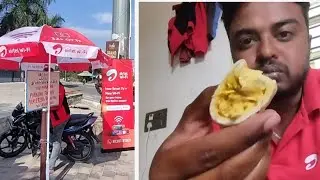 Lunch Me Hamne Khaya Testy Shawarma 😋#vlog #trendingvideo 