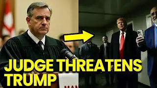 Trump STORMS OUT as Judge THREATENS ARREST