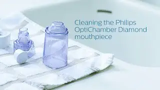 Cleaning the Philips Respironics OptiChamber Diamond mouthpiece