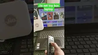 laptop connect jio set top Box || jio set top box connect
