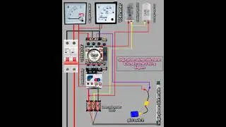 single-phase submersible pump with an automatic control system wiring diagram