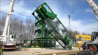 AMOMATIC 160 CM ASPHALT PLANT INSTALLATION AT BAUMA 2016