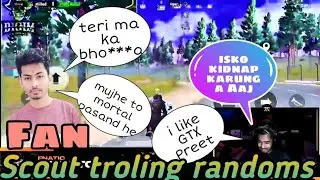 Scout troling random player 🤣🤣🤣 DKNMGAMING