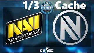 NaVi vs EnVyUs - 1/3 Cache. Мажор ESL One 2015 Katowice. Playoff 1/4 Стадия. CS:GO