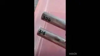 SS 304 VS SS 316 MOLYBDENUM TEST WITH BATTERY