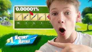FAIRE TOP 1 que avec la rareté LÉGENDAIRE sur FORTNITE !!!!!!