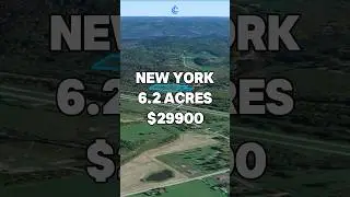 Cheap Acreage for Sale in New York. 6.2 Acres in Hinsdale, New York for $29,900. Taxes are $368/year