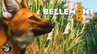 Building for Maned Wolves & Giant Anteaters in Planet Zoo! | Bellemont Zoo