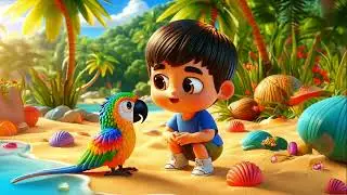 Liam's Lost Island Adventure | Kids Songs | Happy Bees TV