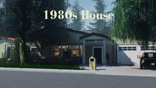 1980s House walk through #1980sHouse #roblox #robloxgames