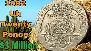 Rare or Common? 1982 UK 20 Pence Coin Full Details