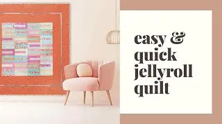 Quick & Easy Jelly Roll Quilt | Beginner Friendly | Celestial Stripes Pattern by Zen Chic