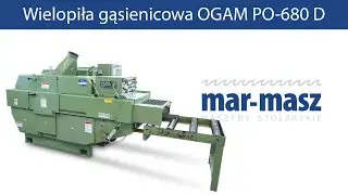 Wielopiła gąsienicowa OGAM PO 680 D - Mar-Masz | Woodworking Machines