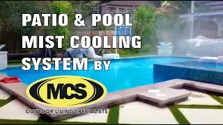 Backyard Patio and Pool Mist Cooling System