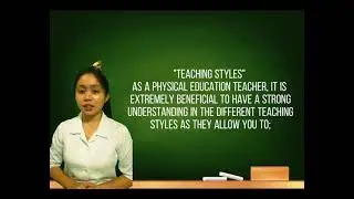 Teaching style/ Command style.