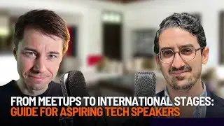 From Meetups to International Stages: Aviv Ben-Yosef&rsquo;s Guide for Aspiring Tech Speakers
