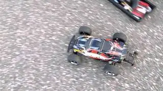 Stock Traxxas Rustler VXL Speedrun 110 km/h (68.35 mph)