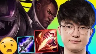 FAKER PLAYS LUCIAN JUNGLE IN BRAZIL!?!