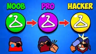 SHELLY`s RARE Skin UPDATE to LEGENDARY | NOOB vs PRO vs HACKER