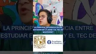 La diferencia Principal entre Estudiar en la UNAM y estudiar en el TEC de Monterrey #podcast