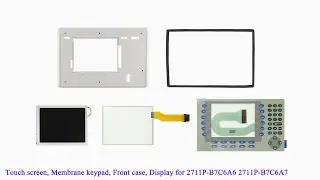 2711P-B7C6A6 2711P-B7C6A7 Plastic Case, Touch screen, Membrane keypad, LCD for PanelView Plus 700