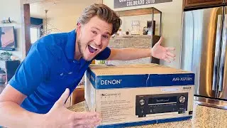 Распаковка и обзор нового 8K-совместимого AVR Denon 3700H