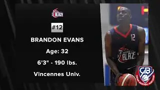 2017 CBA Season - HIGHLIGHTS: Brandon Evans (Indianapolis Blaze)