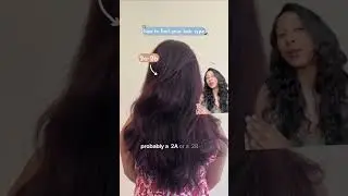 How To Find Your Hair Type (The Real Answer) #hairtok #hairtype #curls