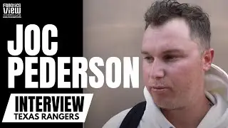 Joc Pederson Discusses 1st Base Reps With Texas Rangers, First Homer With Texas Rangers in Spring