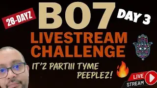 W/ @StubbledGold 28 Dayz of #LiveStreaming | DAY 3 CALL Of DUTY | #COD| IT'Z Partiii Tyme Peeplez🔥❤️