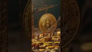 Tiny Workers Abandon the Bank for Bitcoin! 💰₿ | Mini World #shorts  #miniatureworld  #miniworld